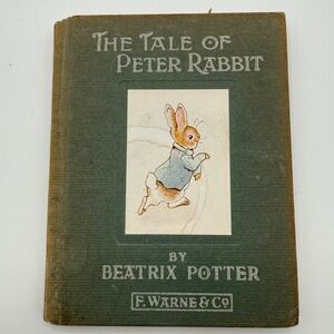The Tale of Peter Rabbit Beatrix Potter Vintage Hardcover Frederick Warne & Co